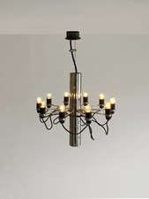 1970 GINO SARFATTI LUSTRE ARTELUCE 2097/10 MODERNISTE SPACE-AGE Stilnovo