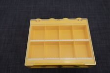 LEGO - VITRINE - DISPLAY CASE - FIGURINE - SMALL - JAUNE - OCCASION - TBE