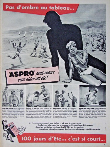 Publicité presse 1955 - publicitÉ,