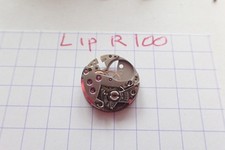 Lip R100 : Balancier complet + coq + rouage + platine