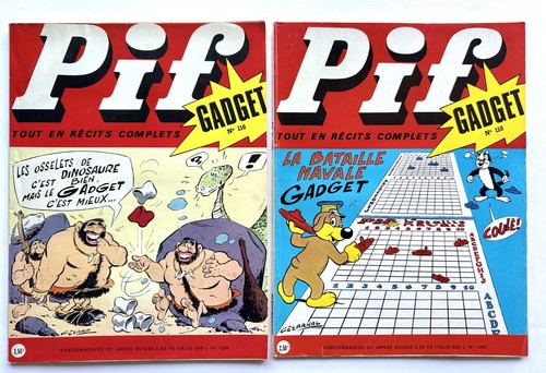 Lot pif gadget - pif, n°116