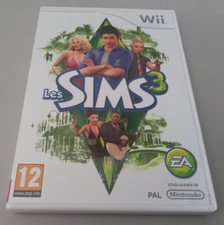 Jeu Nintendo Wii  "Les SIMS 3" complet en boîte PAL (N°3850S)