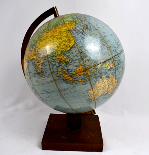 Ancien globe terrestre girard - ancien,