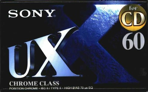 Sony 60 cassette - x,
