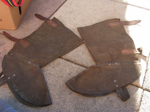 Paire guetres militaires - de,
