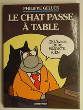 LE CHAT PASSE A TABLE GELUCK