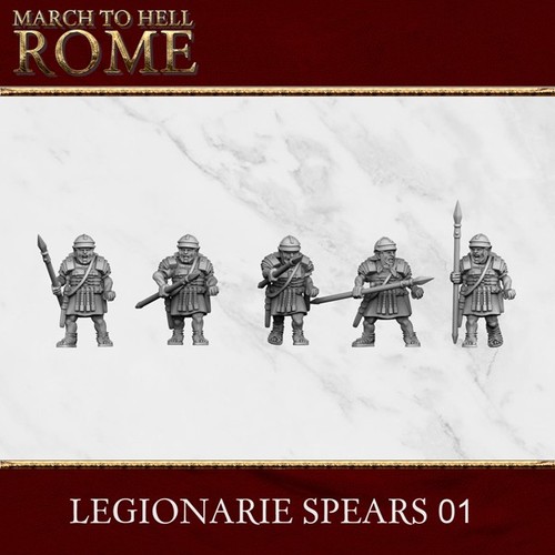 Legionnaire lancier romain - lancier,