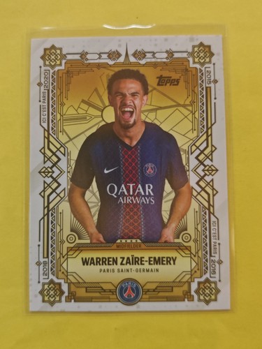 Carte topps team set paris - topps,