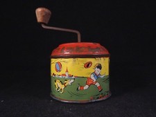Ancien jouet tôle boîte