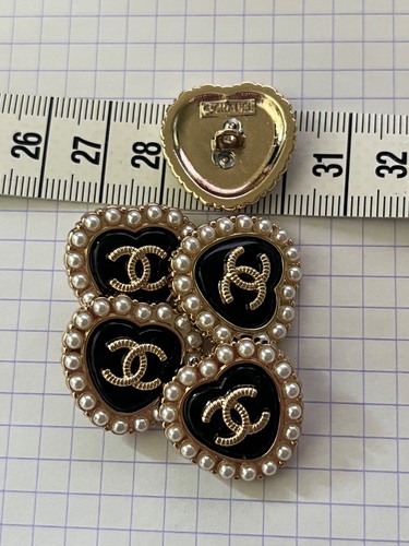 Boutons chanel vintage - boutons,