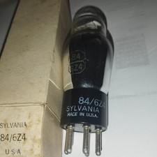 84 / 6Z4  TUBE ELECTRONIQUE