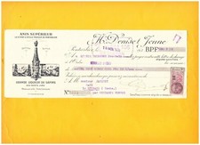 PONTARLIER (25) DISTILLERIE / ANIS & GRANDE LIQUEUR de SAPINS "H. DENISET" 1939