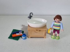 Playmobil salle de bain lavabo
