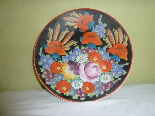 Grande assiette décorative - grande,