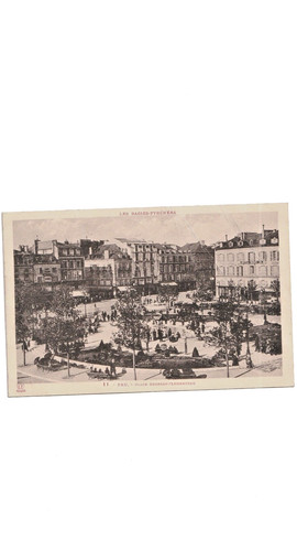 Carte postale pau place - postale, pau-place