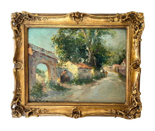 Georges deloy 1856 1930 huile - deloy, 1856-1930