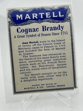 Vintage martell cognac brandy - vintage,