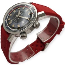 Lip Nautic Ski 36mm 1968 R Électromécanique  R184 LEBROCANTHEURE  VINTAGE WATCH