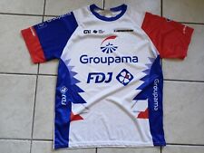 T SHIRT CYCLISTE PUB TOUR DE FRANCE GROUPAMA FDJ LAPIERRE TAILLE L/D6 TBE
