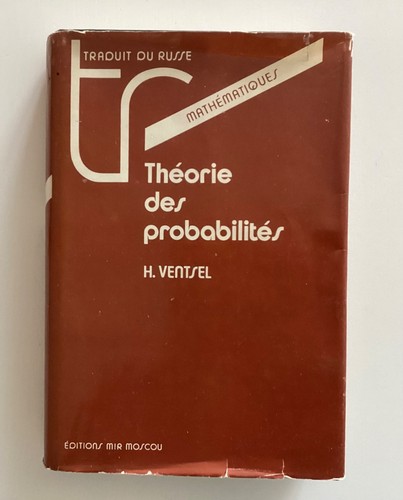 Ventsel théorie des - ventsel.,