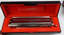 Harmonica Hohner modèle Chomonica 280C parfait état + boite (1)