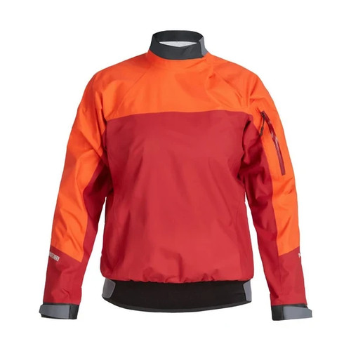 Veste imperméable femme rouge