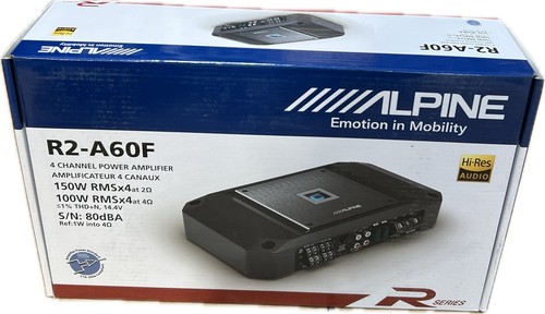 Amplificateur alpine a60f - amplificateur,