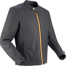 Veste cuir moto segura - en,