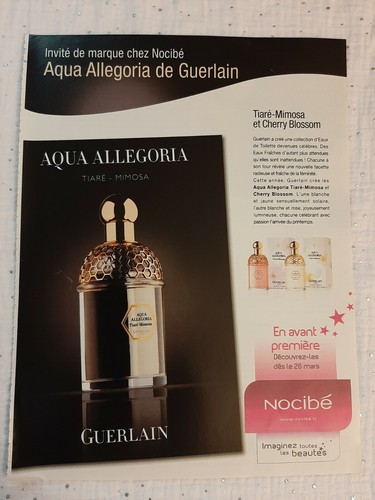 Publicité papier parfum - publicité,