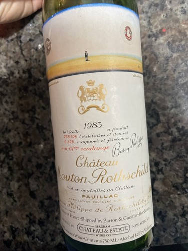 1983 mouton rothschild - 1983,