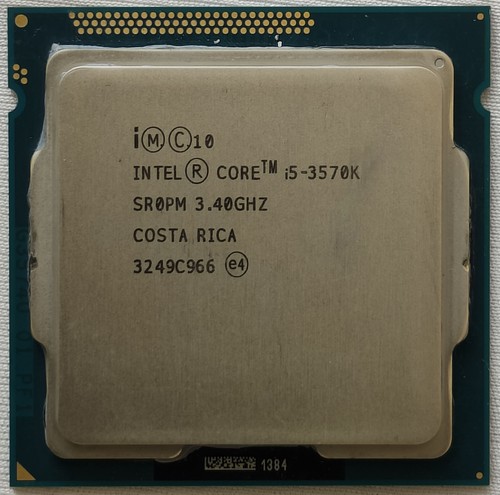 Processeur intel core 3570k - processeur,