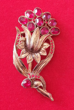 BROCHE VINTAGE - FLEUR DORE