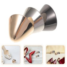  6 paires d'embouts de chaussures en fer - Protections triangulaires pour