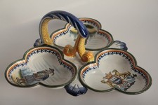 Plat mendiant faïence Henriot