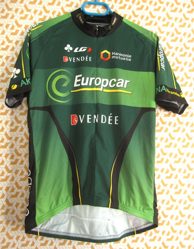 Maillot cycliste europcar - maillot,