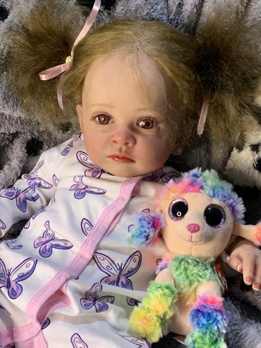 Sweet reborn baby girl doll - sweet,
