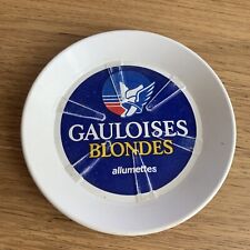 Soucoupe Cigarettes Gauloises coupelle Sous Verre Bouteille Bière Rendu Monnaie