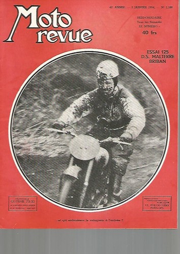 Moto revue 168 dmw - n°1.168, /