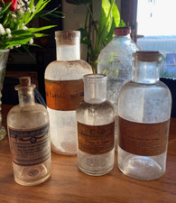 Grands et anciens flacons