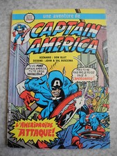 BD kiosque Captain America 1983 Aredit french comic book Marvel Lee vintage 80s 