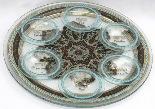 Plateau vaisselle seder - plateau, à