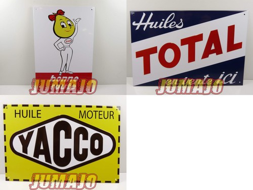 Lot plaques publicitaire - lot,