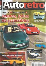 AUTO RETRO N°431 MG TF VS TOYOTA  MR / PUNTO CABRIO / MUSTANG OLYMPIC SPRINT