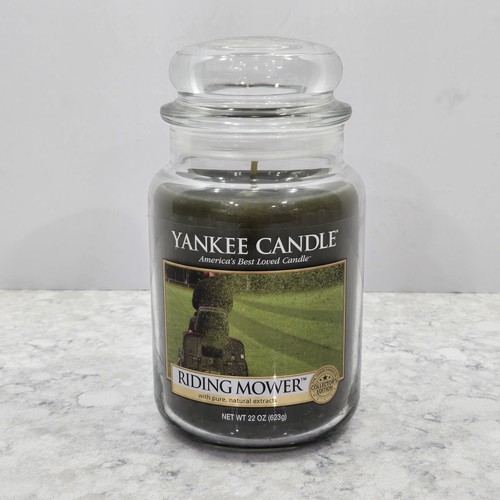 New yankee candle riding mower - candle,