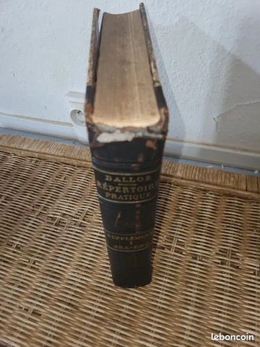 Dalloz supplément au - dalloz, –