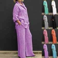 Ensemble chemise à revers et