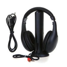 Casque Sans Fil 5 en 1 Radio FM MP3 PC TV téléphone Portable Polyvalent MH2001