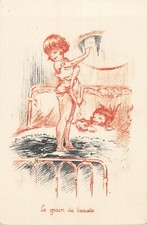 CP ILLUSTREE LE GRAIN DE BEAUTE - FESSES - 55103