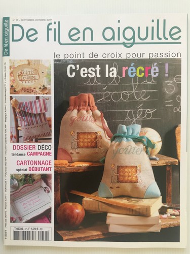 Magazine fil en aiguille - de,