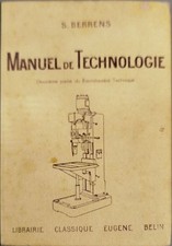 Manuel de Technologie | S